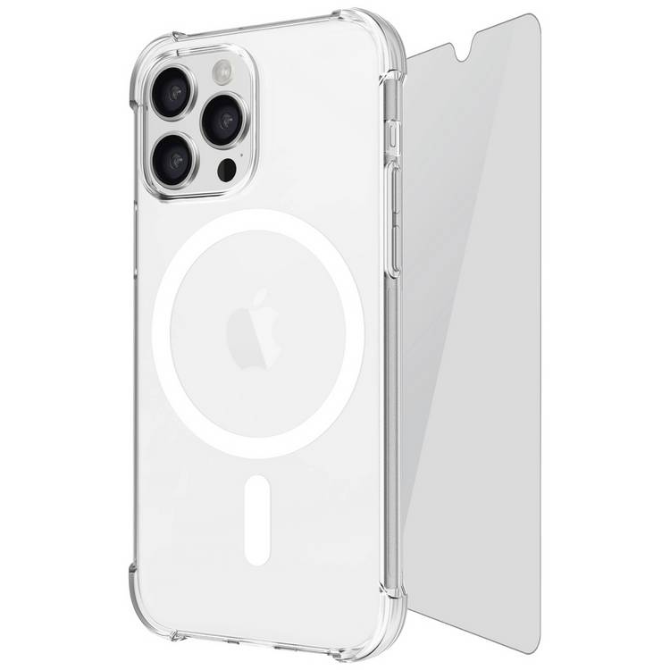 Skech iPhone 15 Pro MagSafe case screen protector bundle British brand