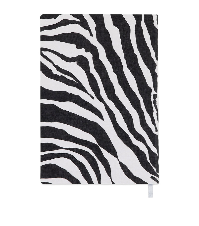 Dolce&Gabbana Casa zebra print A5 notebook - British product