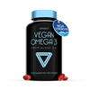 SuperSelf Vegan Omega-3 supplement 60 softgels, imported from the UK