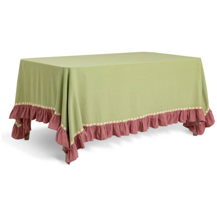 Habitat x Sanderson stripe tablecloth 240x140cm, imported from the UK
