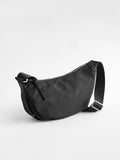 Black sling bag 30cm wide with recycled lining (British brand)