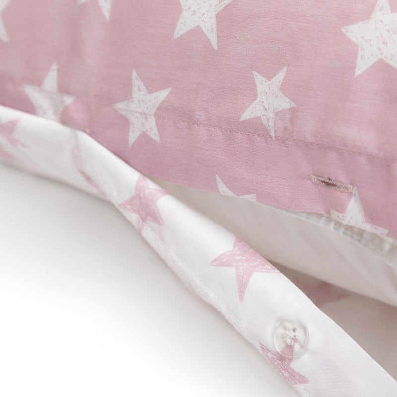 Habitat Kids Reversible Star Pink Bedding Set - Single
