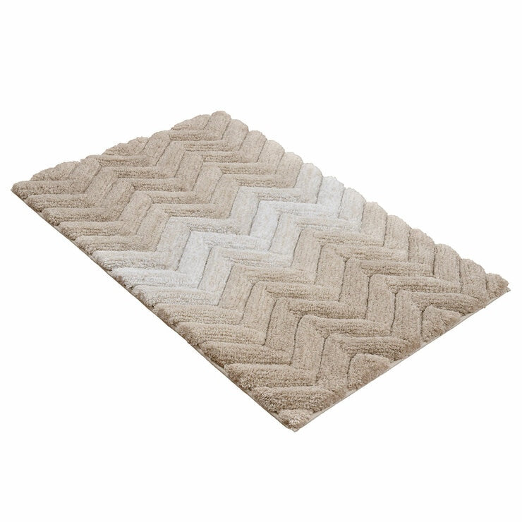 Riviera Home Chevron Ombre bath mat 55x91 cm, UK version