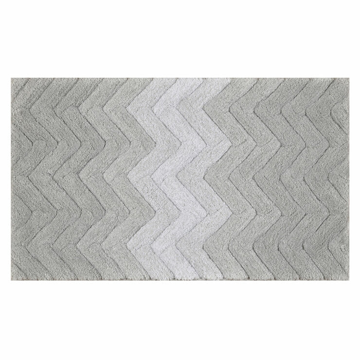 Riviera Home grey ombre bath mat 55x91 cm, UK version