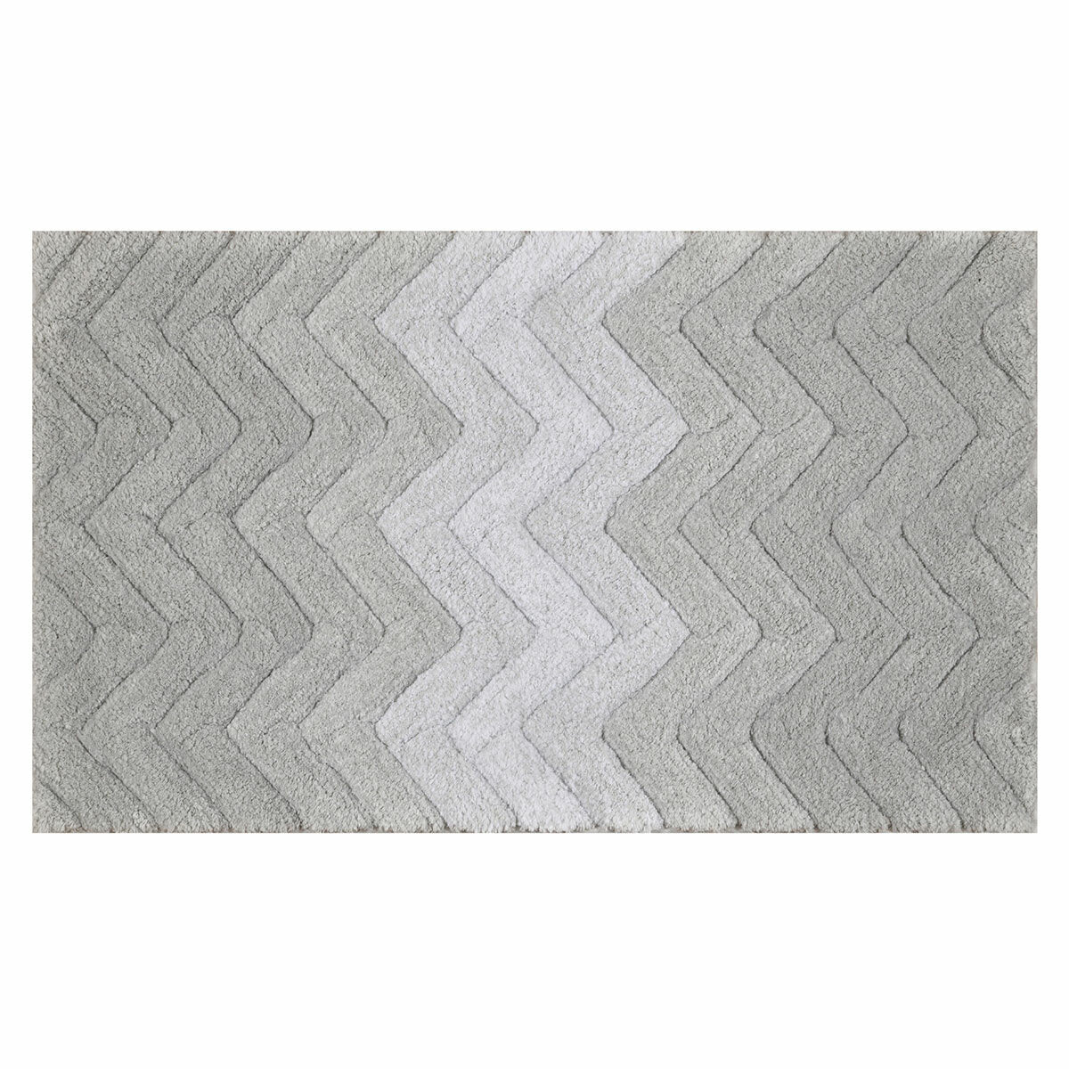 Riviera Home grey ombre bath mat 55x91 cm, UK version