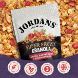 Jordans Super Fruity Granola breakfast cereal 500g, UK version