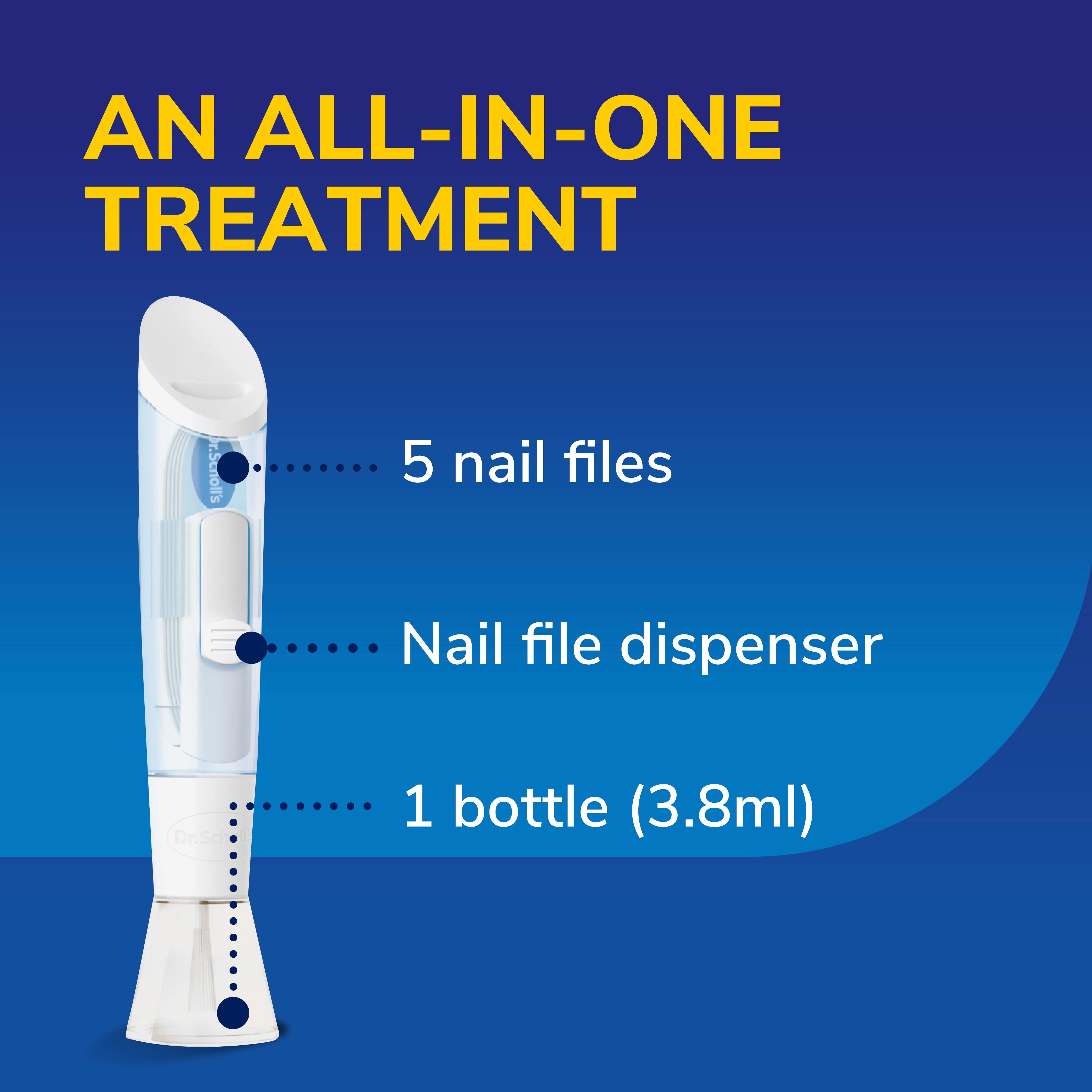 Dr. Scholl's 2-in-1 fungal nail treatment 3.8ml, UK version