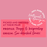 Tropicana pink grapefruit juice 850ml, imported from the UK