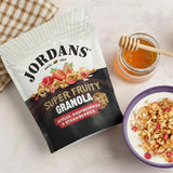 Jordans Super Fruity Granola breakfast cereal 500g, UK version