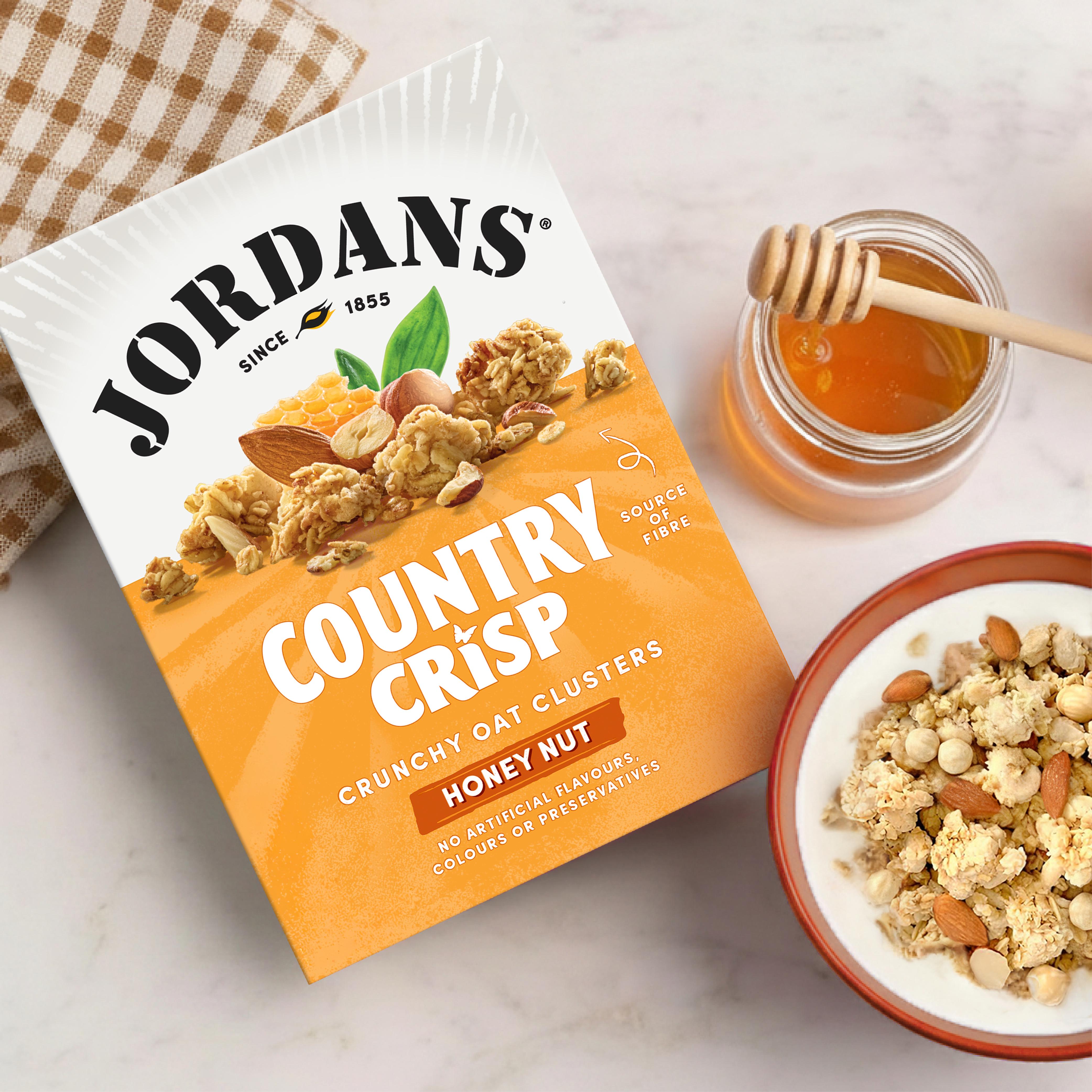Jordans Country Crisp Honey & Nuts cereal 450g, UK version