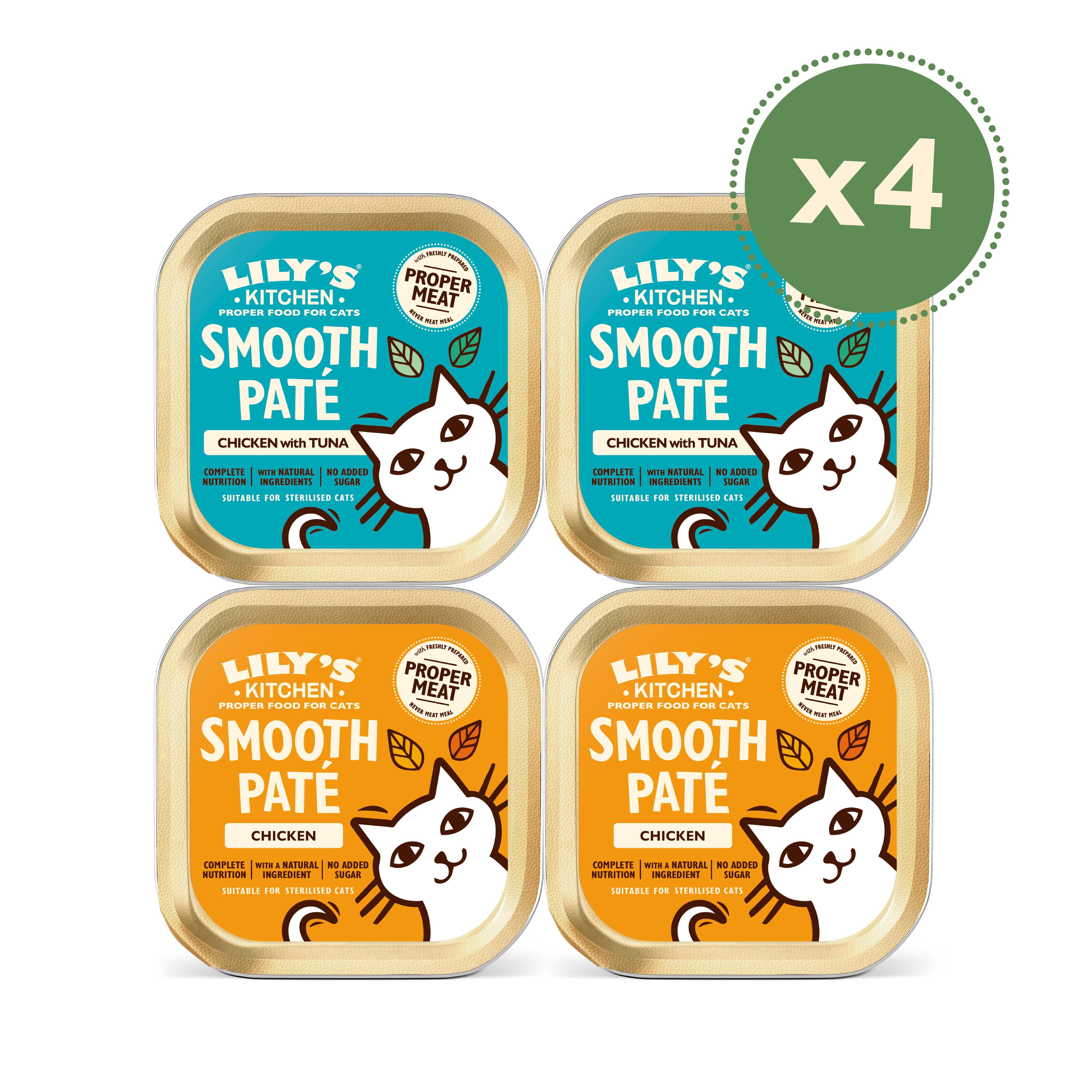 Lily's Kitchen smooth pate multipack 4x85g - British product