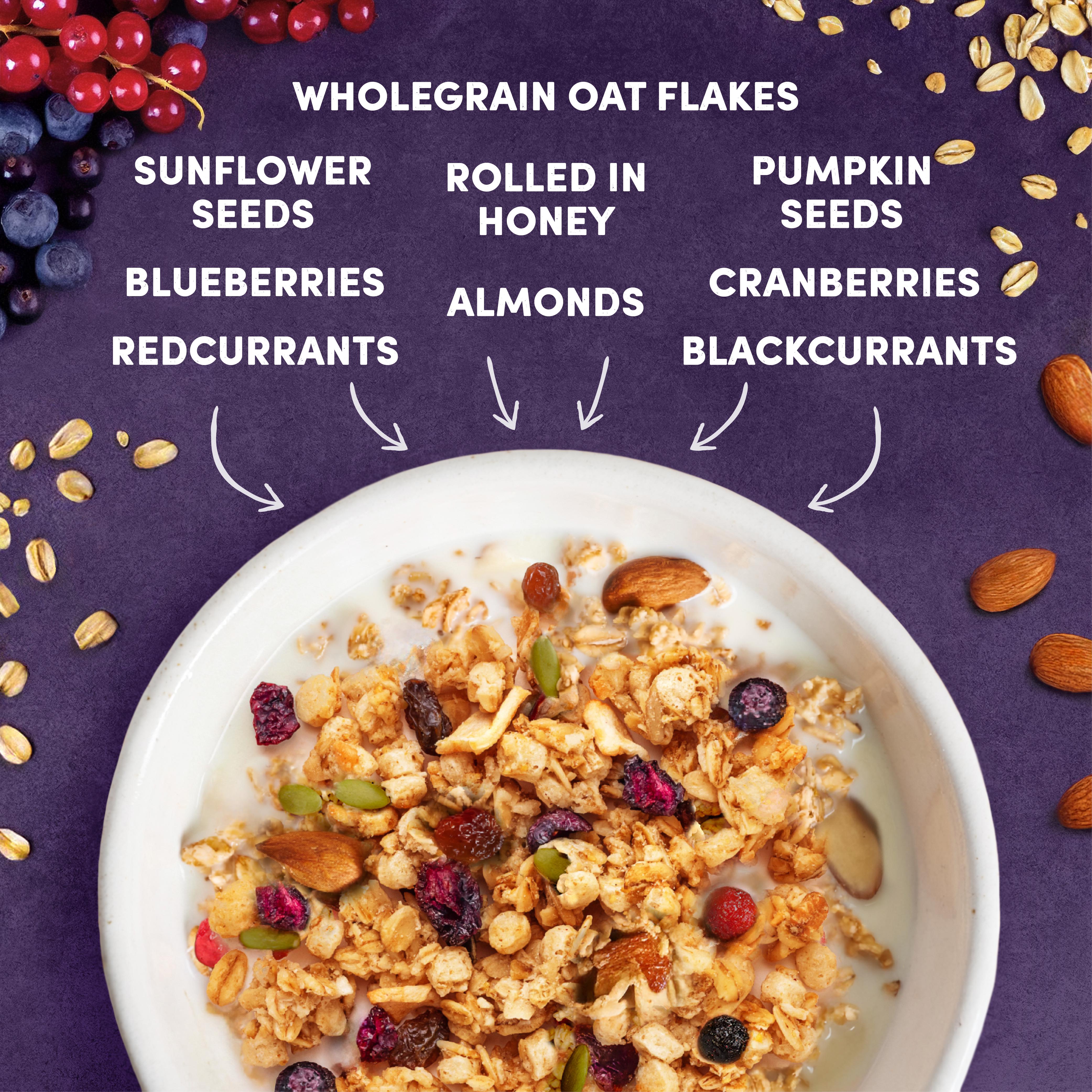 Jordans Super Berry Granola cereal 500g, UK version