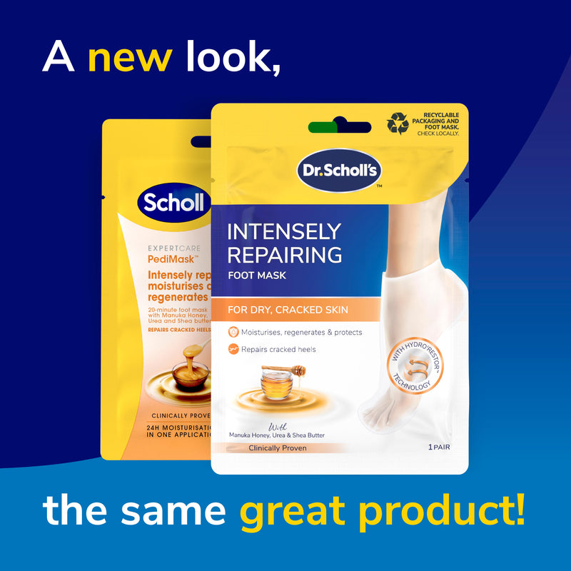Dr. Scholl's Intensely Repairing Foot Mask single use sachet (British brand)