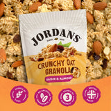 Jordans granola raisin almond 750g, imported from the UK