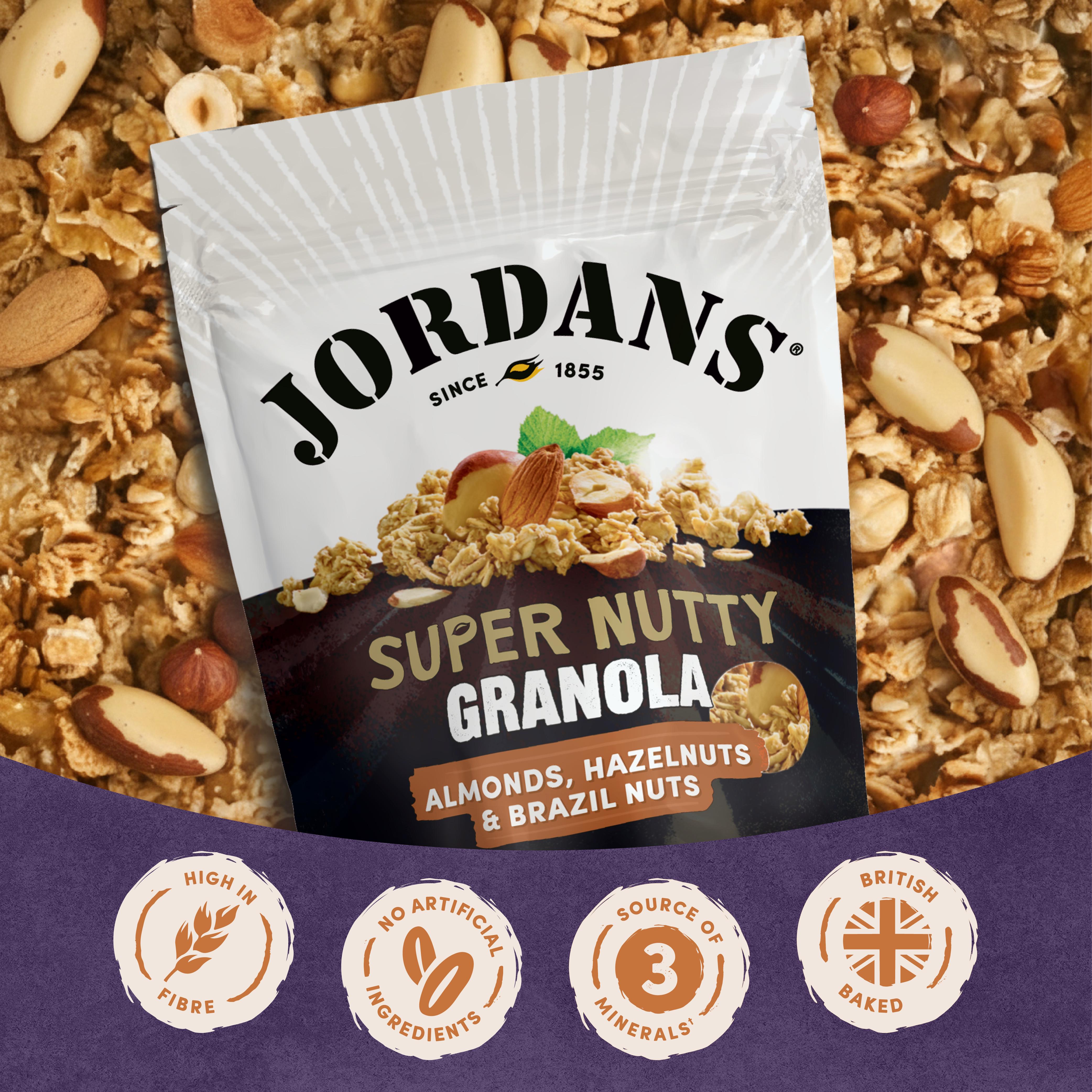 Jordans super nutty granola cereal 500g (British brand)