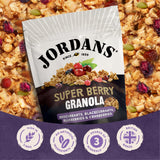 Jordans Super Berry Granola cereal 500g, UK version