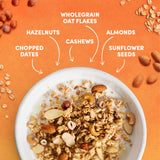 Jordans no added sugar triple nut granola 425g, imported from the UK