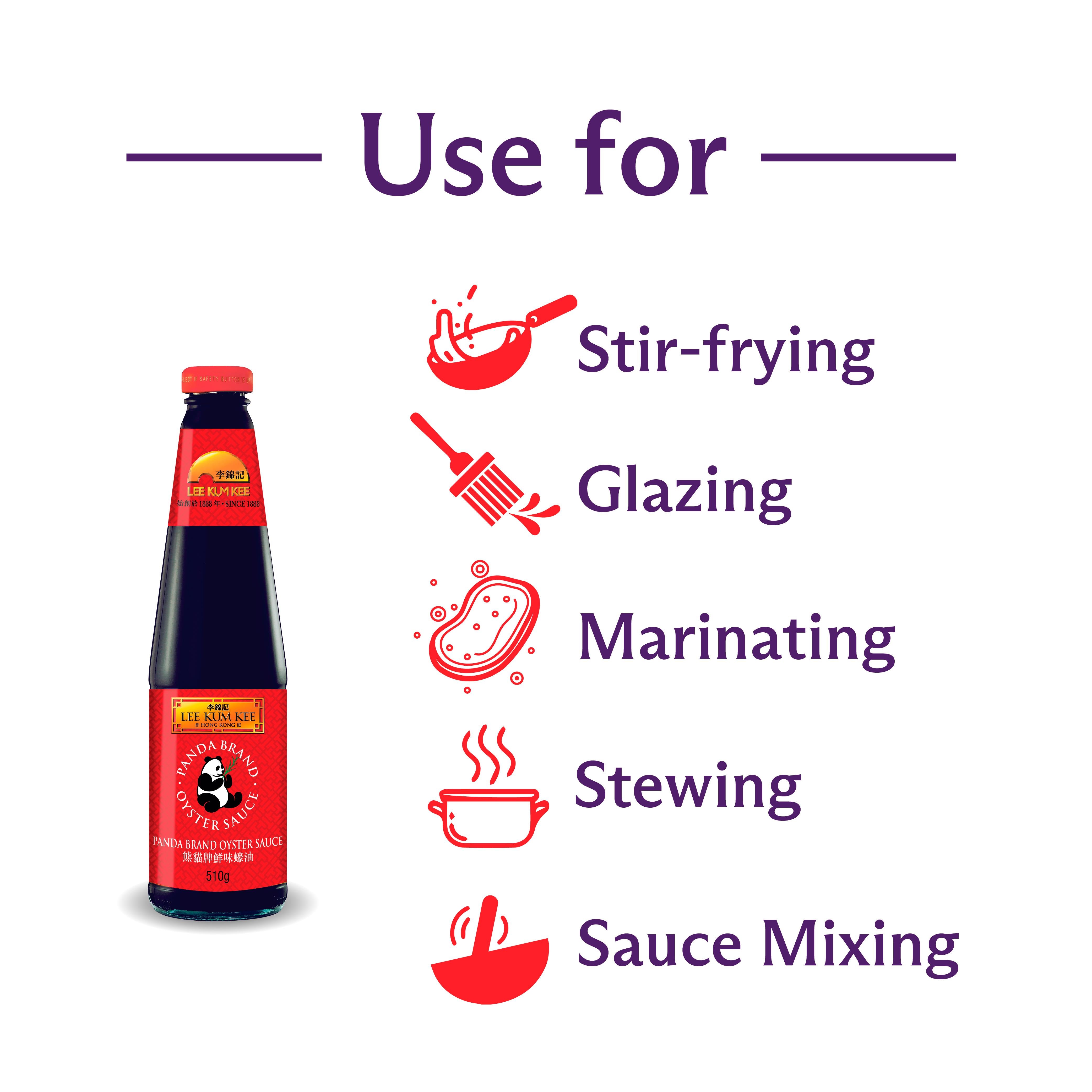Lee Kum Kee Panda Oyster Sauce 510g, UK version