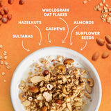 Jordans no added sugar triple nut granola 425g, imported from the UK