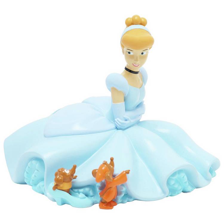 Disney Cinderella polyresin money bank, imported from the UK