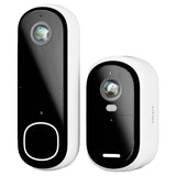 Arlo video doorbell and security camera set - British product