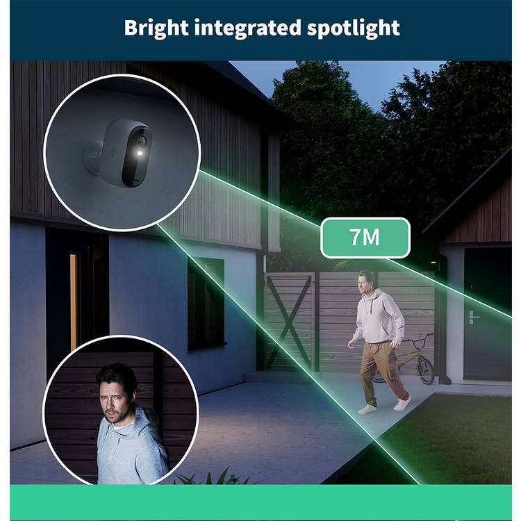 Arlo video doorbell and security camera set - British product