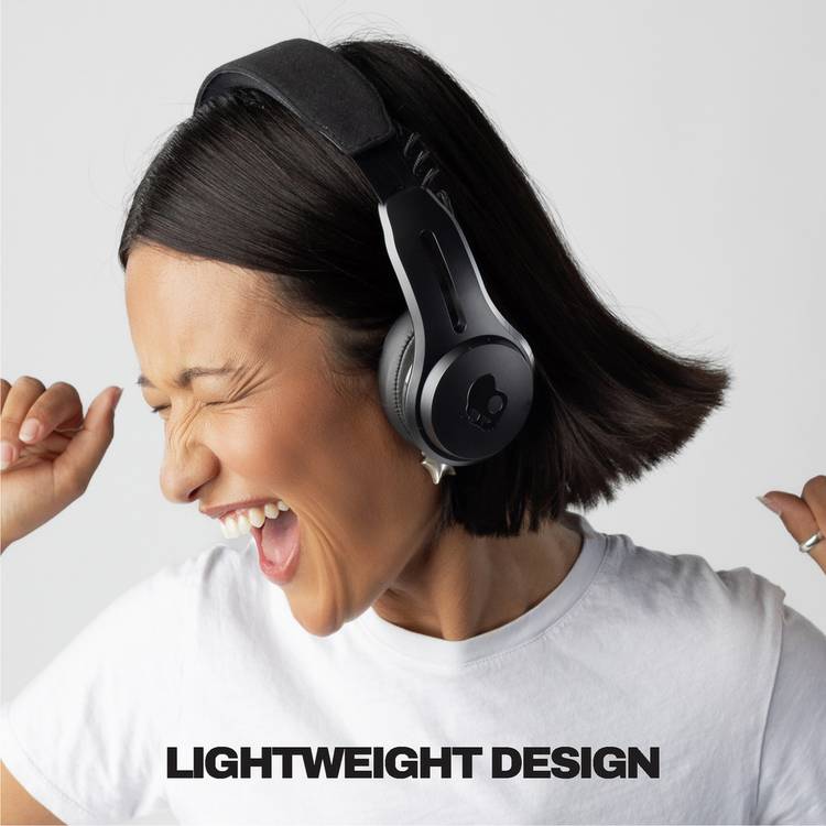 Skullcandy Icon ANC on-ear wireless headphones black - British product