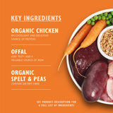 Lily's Kitchen wet dog food Organic Chicken Supper 150g - British product