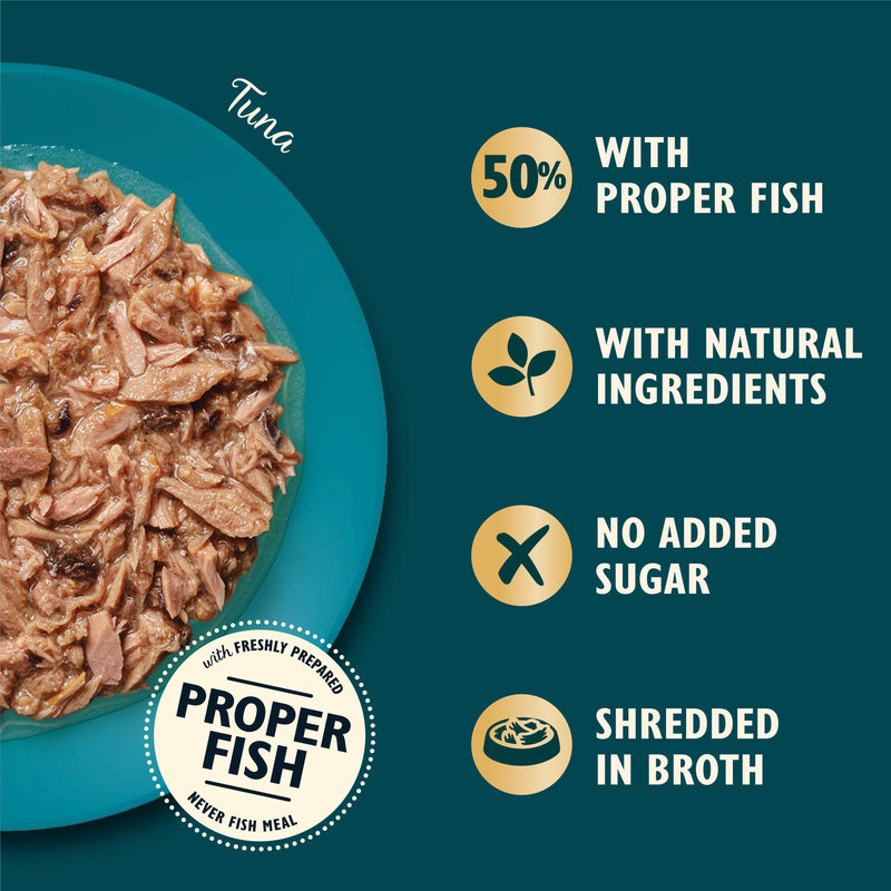 Lily's Kitchen Shredded Fillets cat food multipack 4x70g - British product