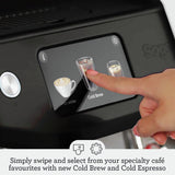 Sage Oracle Jet bean to cup coffee machine black, imported from the UK