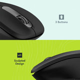 Styletech WM200 wireless mouse black, UK version