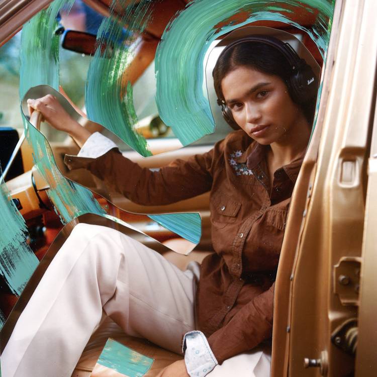 Marshall Major V on-ear wireless headphones brown, imported from the UK