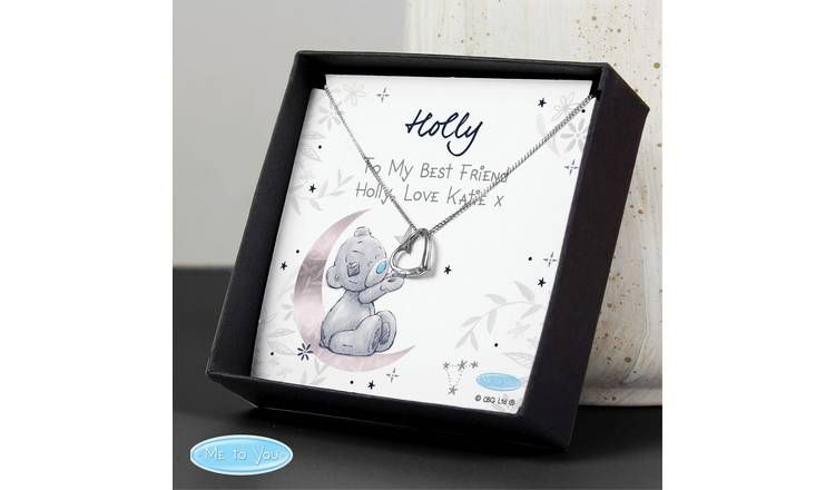 Personalised Memento Sterling Silver Necklace With Box