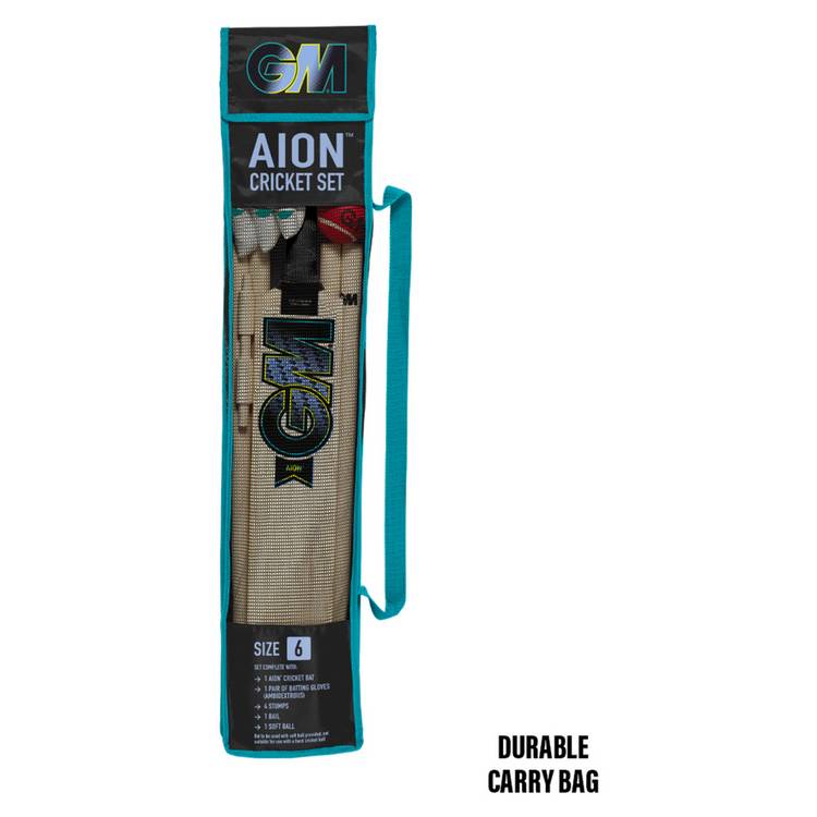 Gunn & Moore Aion size 6 cricket set, UK version