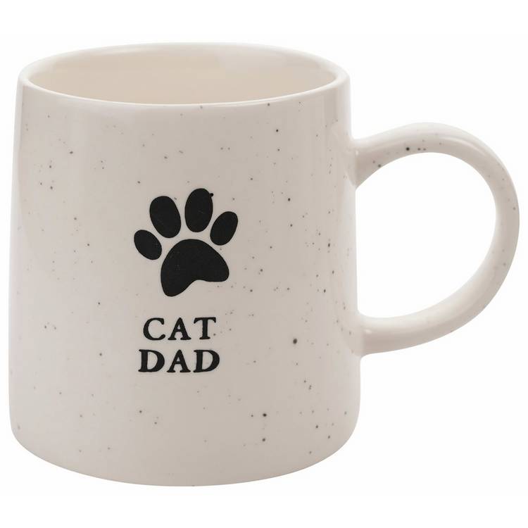 Best of Breed cat dad paw print mug 375ml, imported from the UK
