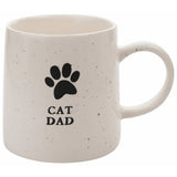 Best of Breed cat dad paw print mug 375ml, imported from the UK