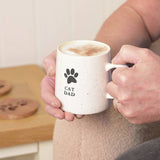 Best of Breed cat dad paw print mug 375ml, imported from the UK
