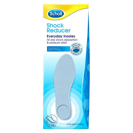 Scholl Shock Reducer Everyday Insoles - One Pair GOODS Boots   