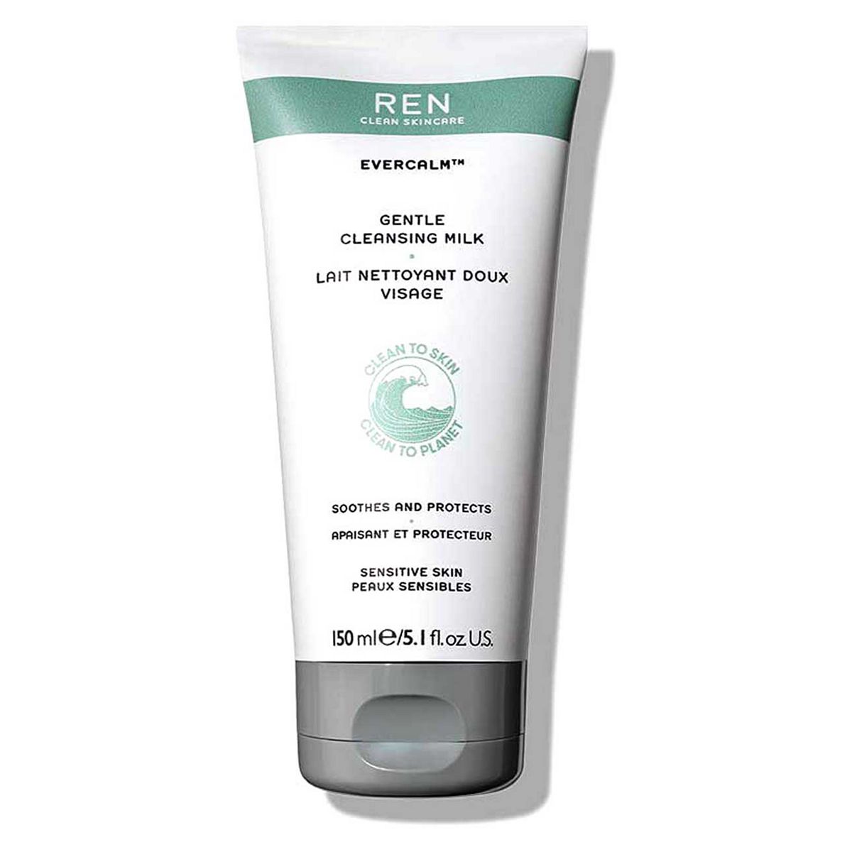 REN Clean Skincare Evercalm Gentle Cleansing Milk 150ml Body Care Boots   