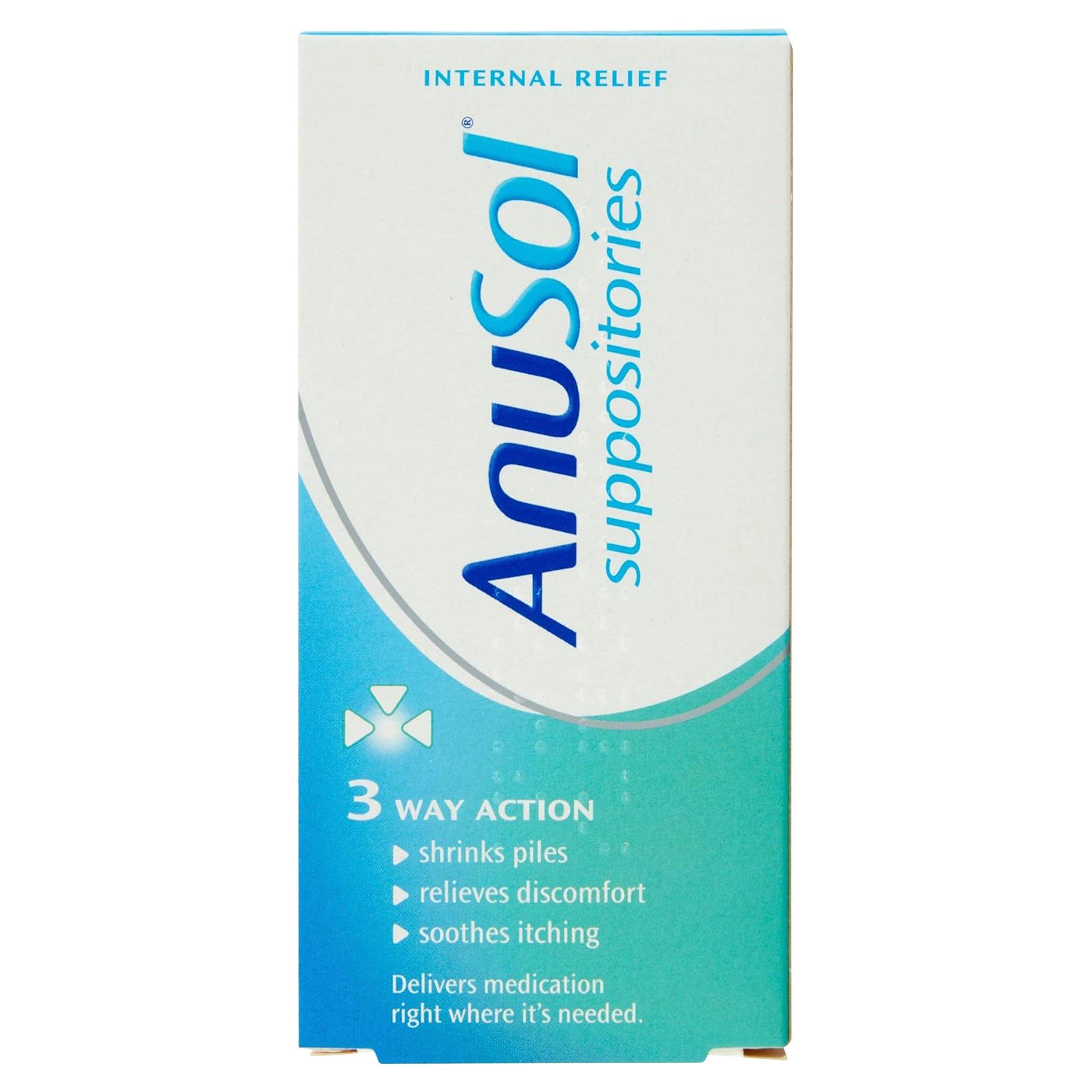 Anusol Suppositories x12 GOODS Sainsburys   