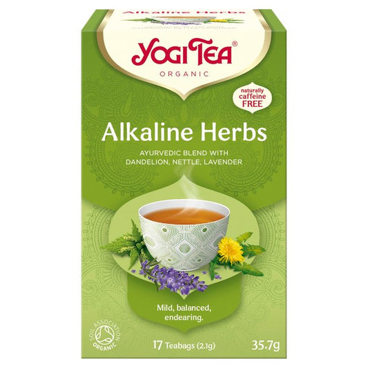 Yogi Tea Organic Alkaline Herbs   17 per pack