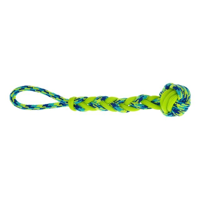 Zeus K9 Fitness Rope & TPR Ball Tug Dog Toy GOODS M&S   