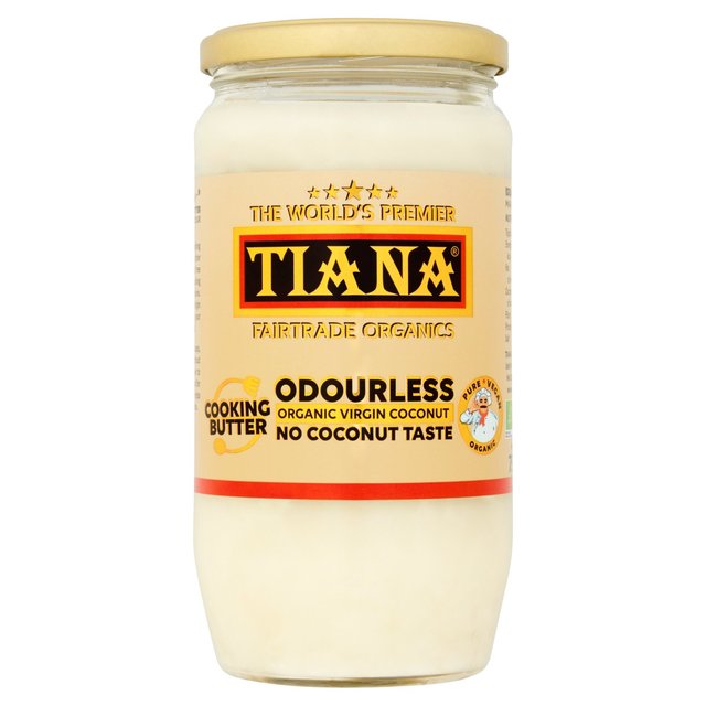 Tiana Fair Trade Organics Pure Virgin Coconut Cooking Butter   750ml