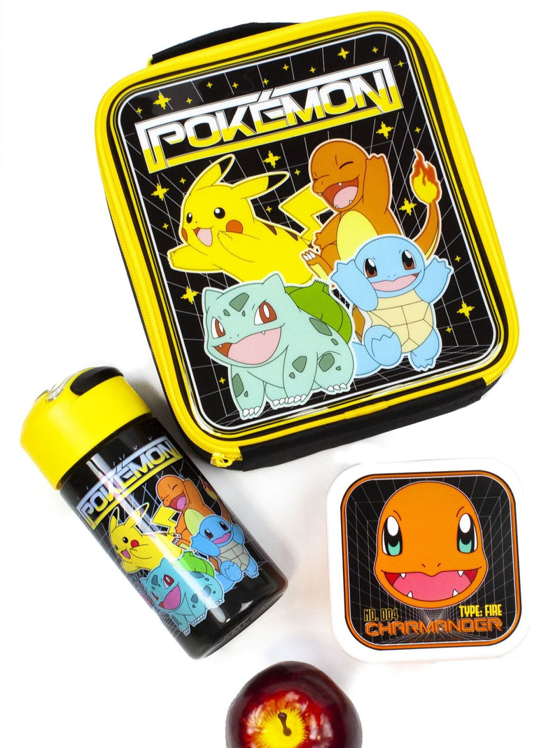 Vanilla Underground Pokemon lunch bag set with bottle and snack pots (British brand)