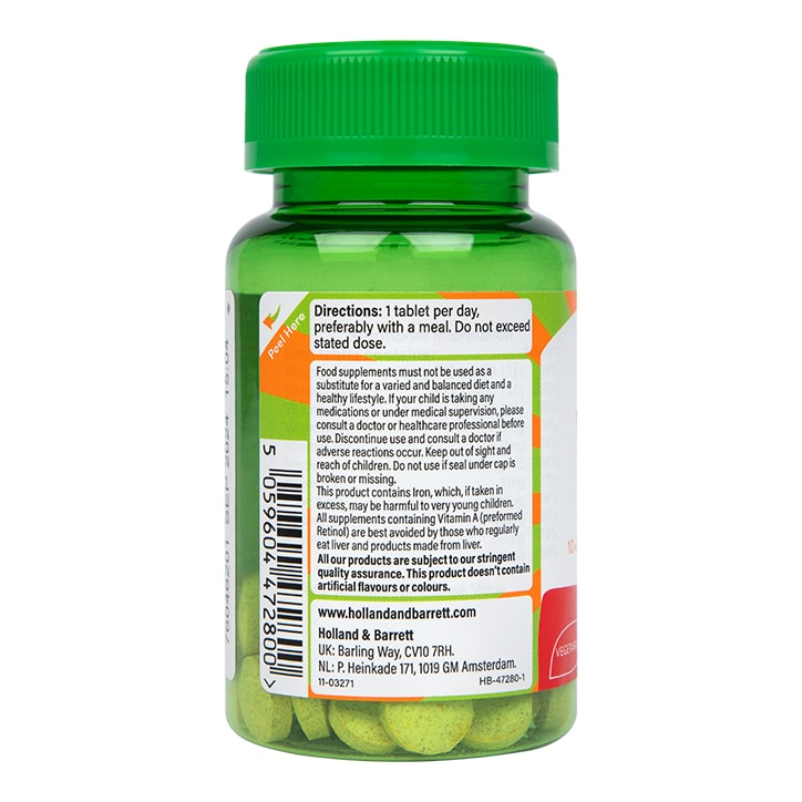 Holland & Barrett Kids Multivits & Iron 30 Tablets GOODS Holland&Barrett   