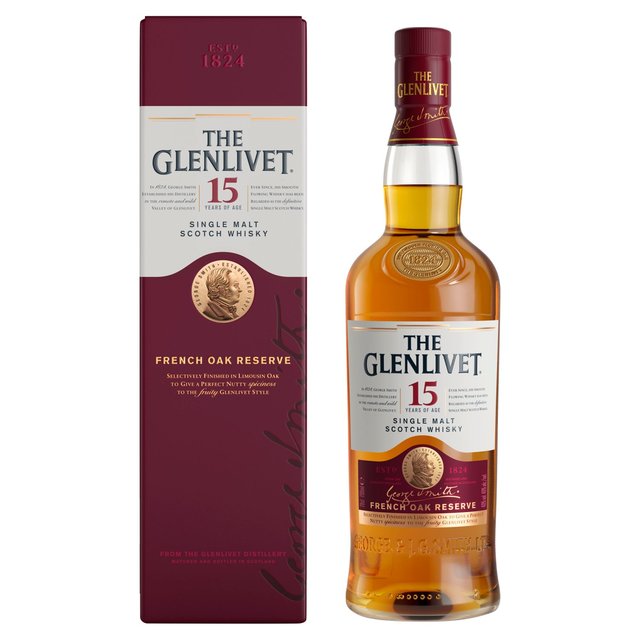 The Glenlivet 15 Year Old Single Malt Scotch Whisky   70cl