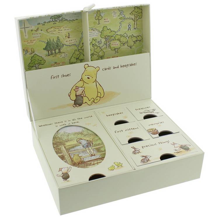 Disney Winnie the Pooh keepsake box, UK version