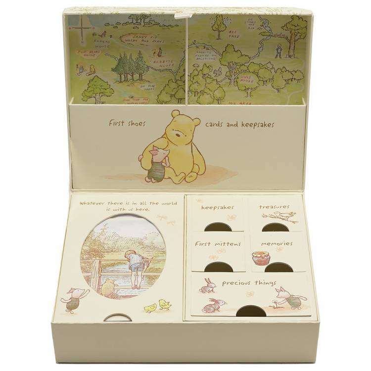 Disney Winnie the Pooh keepsake box, UK version