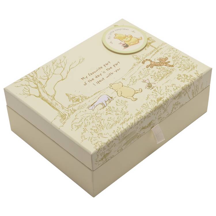 Disney Winnie the Pooh keepsake box, UK version
