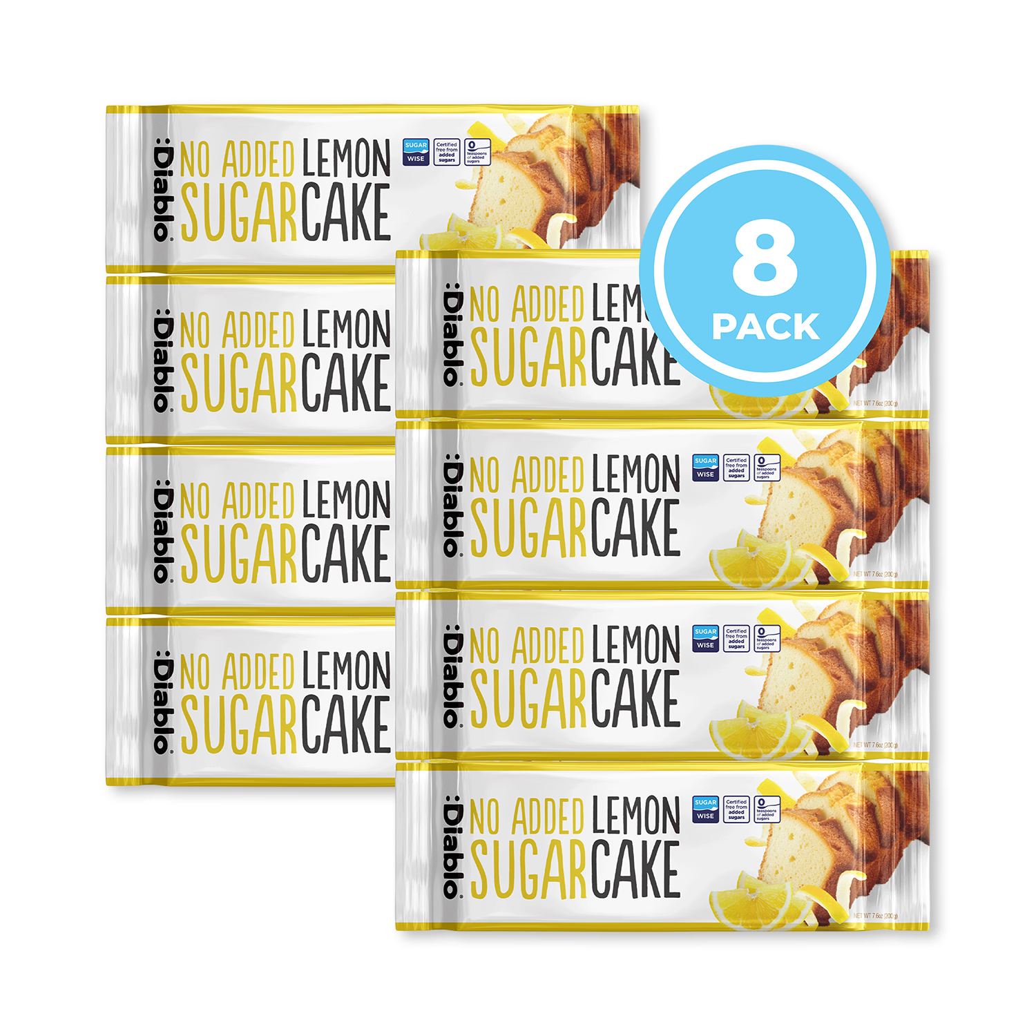 Diablo lemon cake no added sugar 200g, UK version
